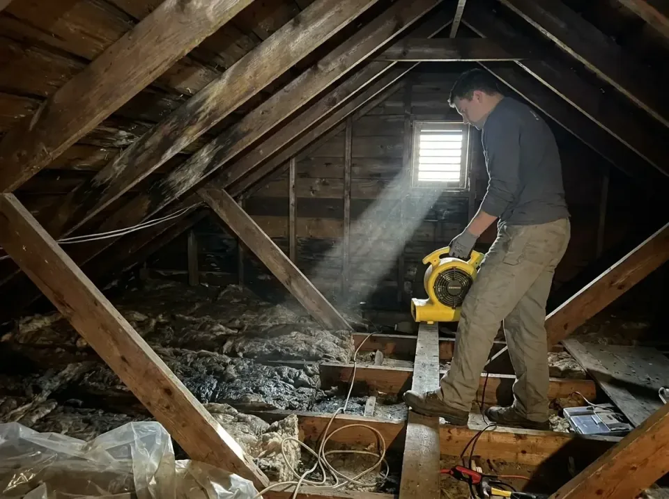 attic-water-damage-drying-proc-007 — frequently asked questions, Emergency Water Extraction & 24/7 Flood Response in Thompso…